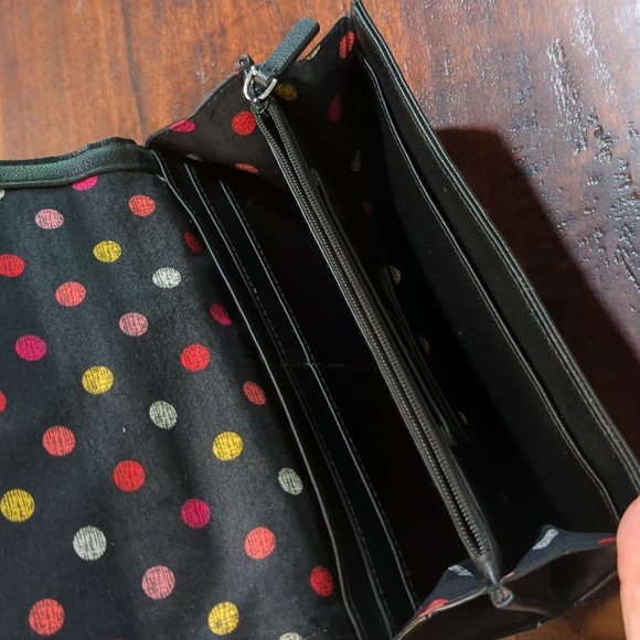 Vera Bradley Havana Rose Wallet and Cosmetics Pouch *Read* - Picture 2 of 7